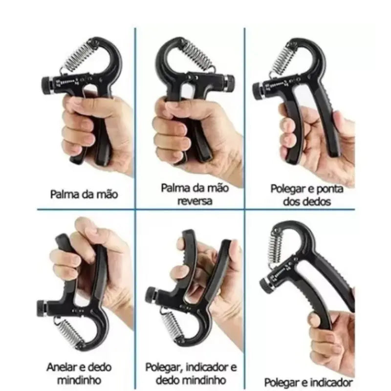 Fortaleça Suas Mãos e Antebraços - Hand Grip Ajustável 10 a 40kg