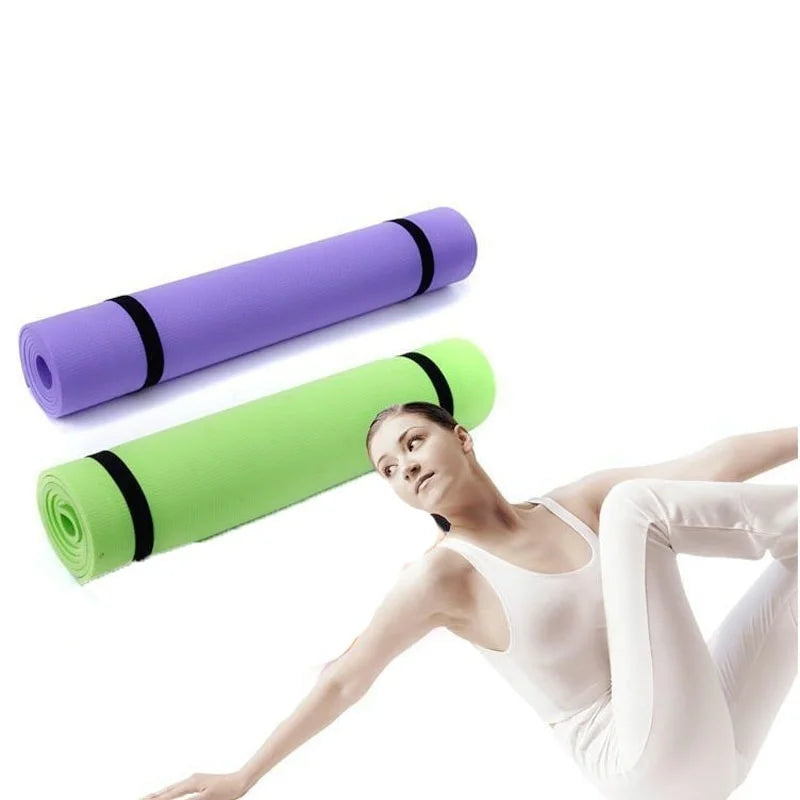 Tapete de Yoga 4MM Anti-deslizante - Preços Imperdivéis