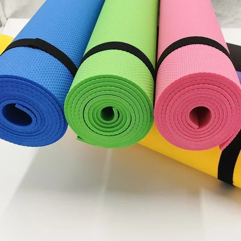 Tapete de Yoga 4MM Anti-deslizante - Preços Imperdivéis