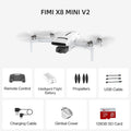 Drone Profissional FIMI X8 MINI V2 com Câmera 4k