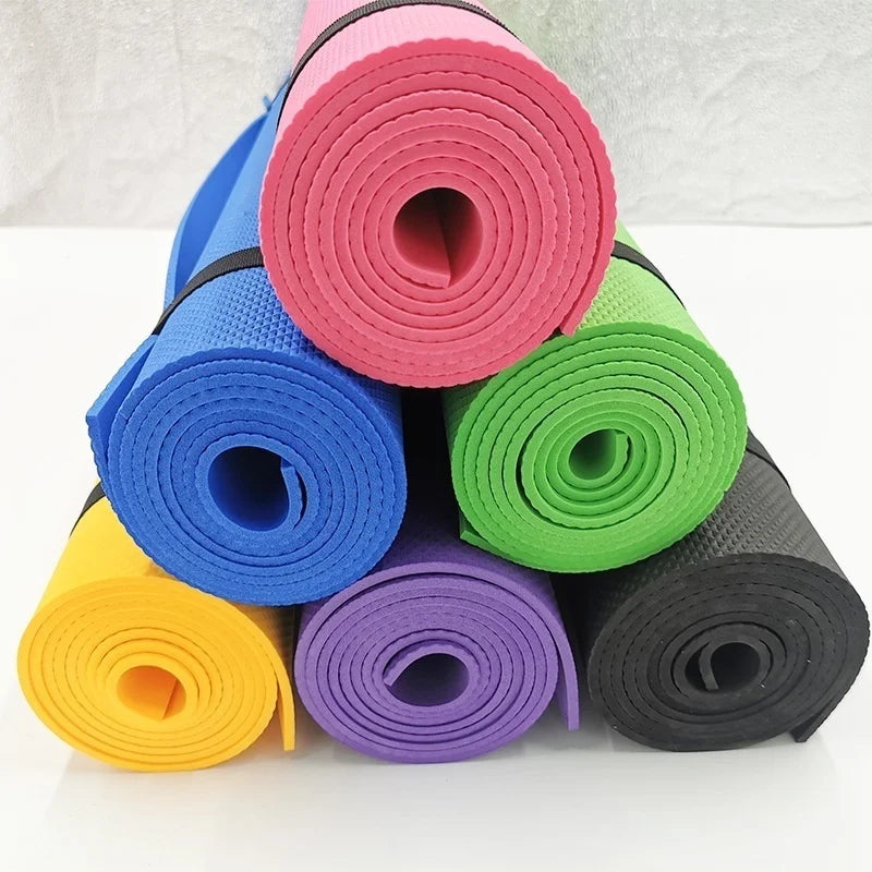 Tapete de Yoga 4MM Anti-deslizante - Preços Imperdivéis