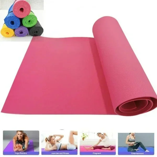 Tapete de Yoga 4MM Anti-deslizante - Preços Imperdivéis