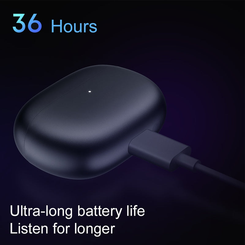 Xiaomi Redmi Buds 4 Pro TWS Earphone Bluetooth 5.3 Active Noise Cancelling 3 Mic Wireless Headphone 36 Hours Life For Xiaomi 12